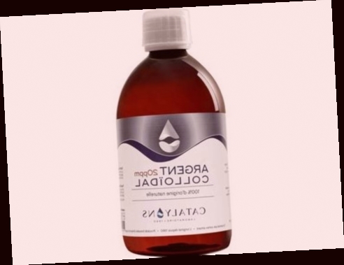 argent colloidal peau