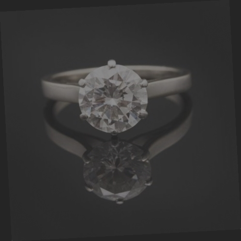 bague diamant noir