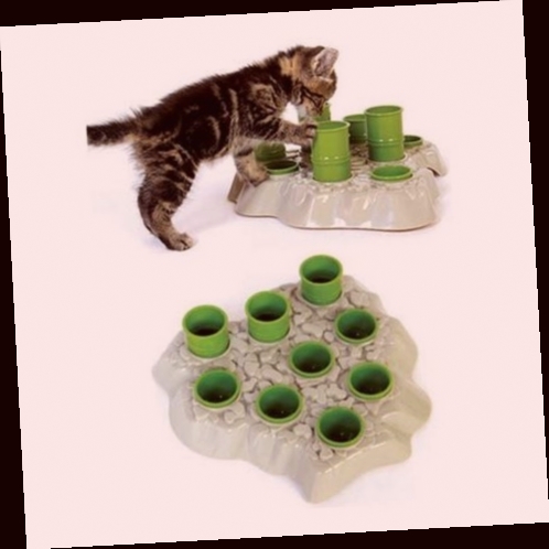 distributeur de croquettes chat jardiland