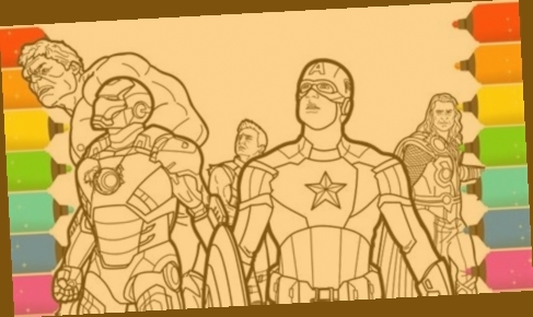 drap de plage avengers