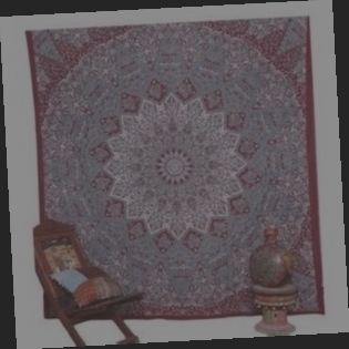 drap mural mandala