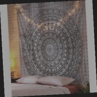 tissu mural mandala