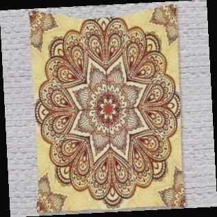 tissu mural mandala