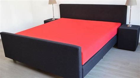 Drap Rouge 2 Personne