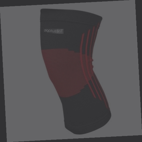 genouillère avec coussin de compression 3d