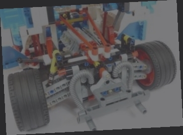 lego technic - la voiture de rallye - 42077 - jeu de construction