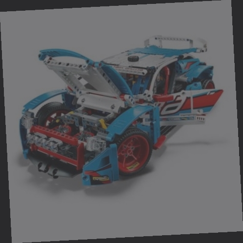 lego technic - la voiture de rallye - 42077 - jeu de construction