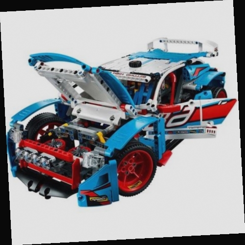 lego technic - la voiture de rallye - 42077 - jeu de construction