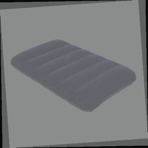 oreiller gonflable intex floqué
