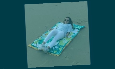 oreiller plage gonflable