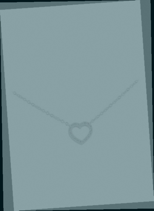 pendentif coeur argent