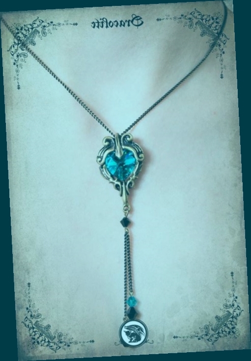 pendentif coeur brisé