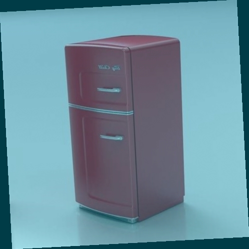 frigo retro rose