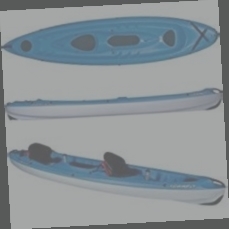 kayak rigide 2 places