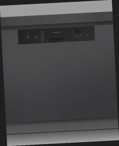 lave vaisselle noir mat