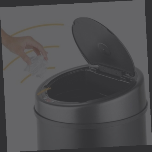 poubelle automatique 50l