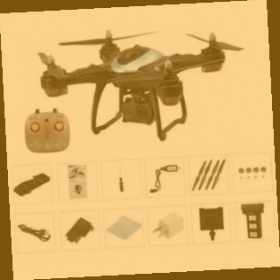 rc quadcopter drone with hd wifi camera real-time display on phone