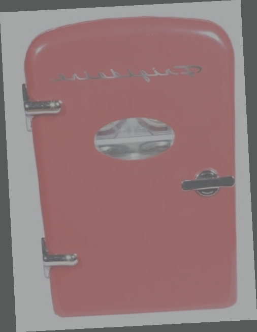 refrigerateur rouge boulanger