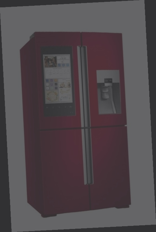 refrigerateur rouge smeg
