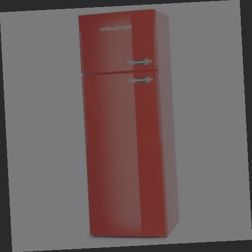 réfrigérateur rouge pas cher