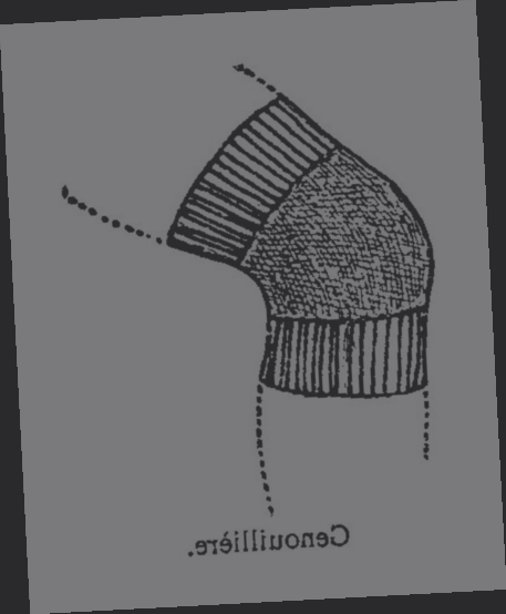 genouillère laine