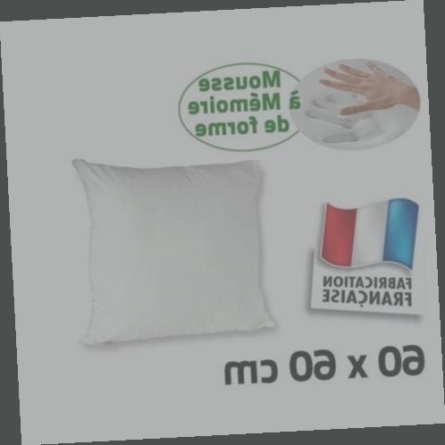 oreiller 60x60 pas cher