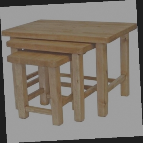 table gigogne bois
