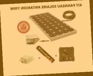 panneau solaire camping car monocristallin