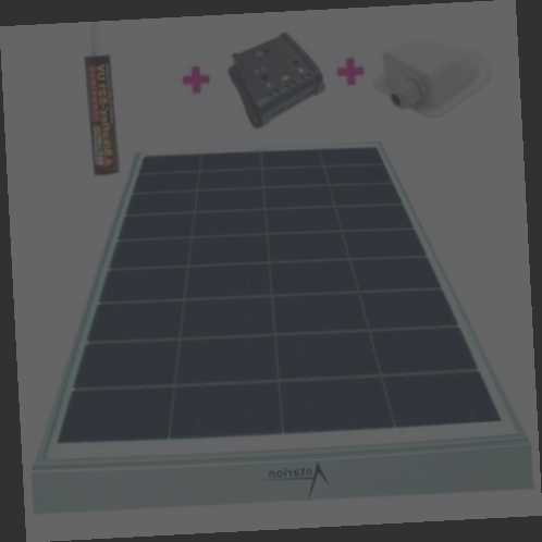 panneau solaire camping car monocristallin